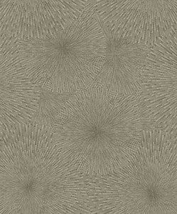 Zion Coffee Starburst Wallpaper by Brewster