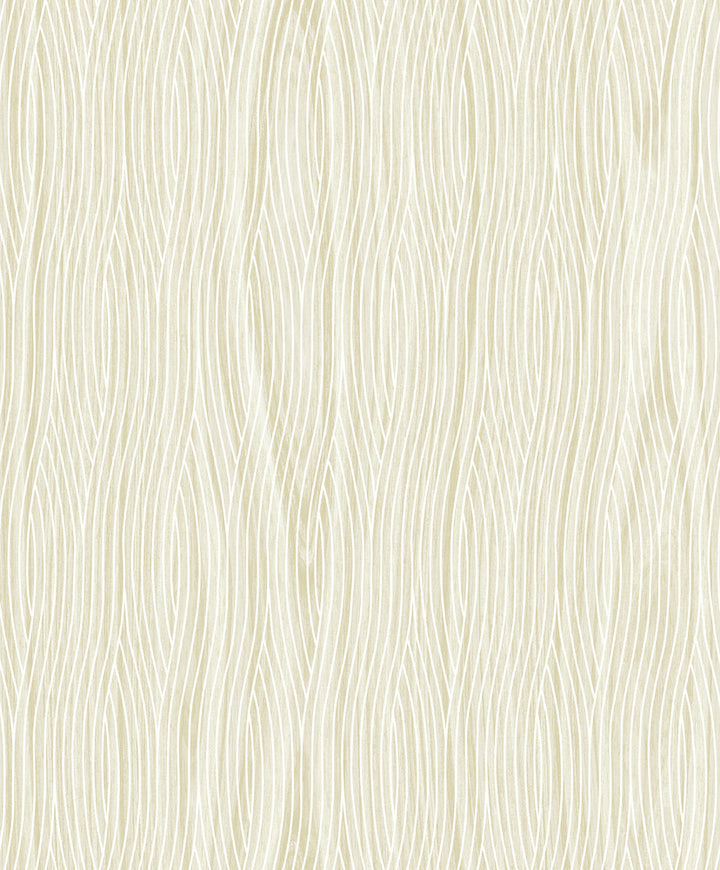 Grayson Beige Geometric Wallpaper by Brewster Textural Essentials Covers about 57.8 square feet 21-in by 33-ft long roll Unpasted 25.2 - Fabric Carolina -
