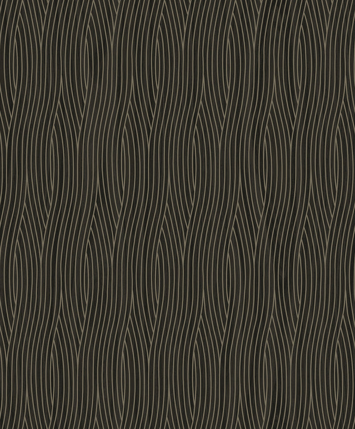 Grayson Brown Geometric Wallpaper by Brewster Textural Essentials Covers about 57.8 square feet 21-in by 33-ft long roll Unpasted 25.2 - Fabric Carolina -