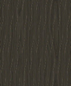 Grayson Brown Geometric Wallpaper by Brewster