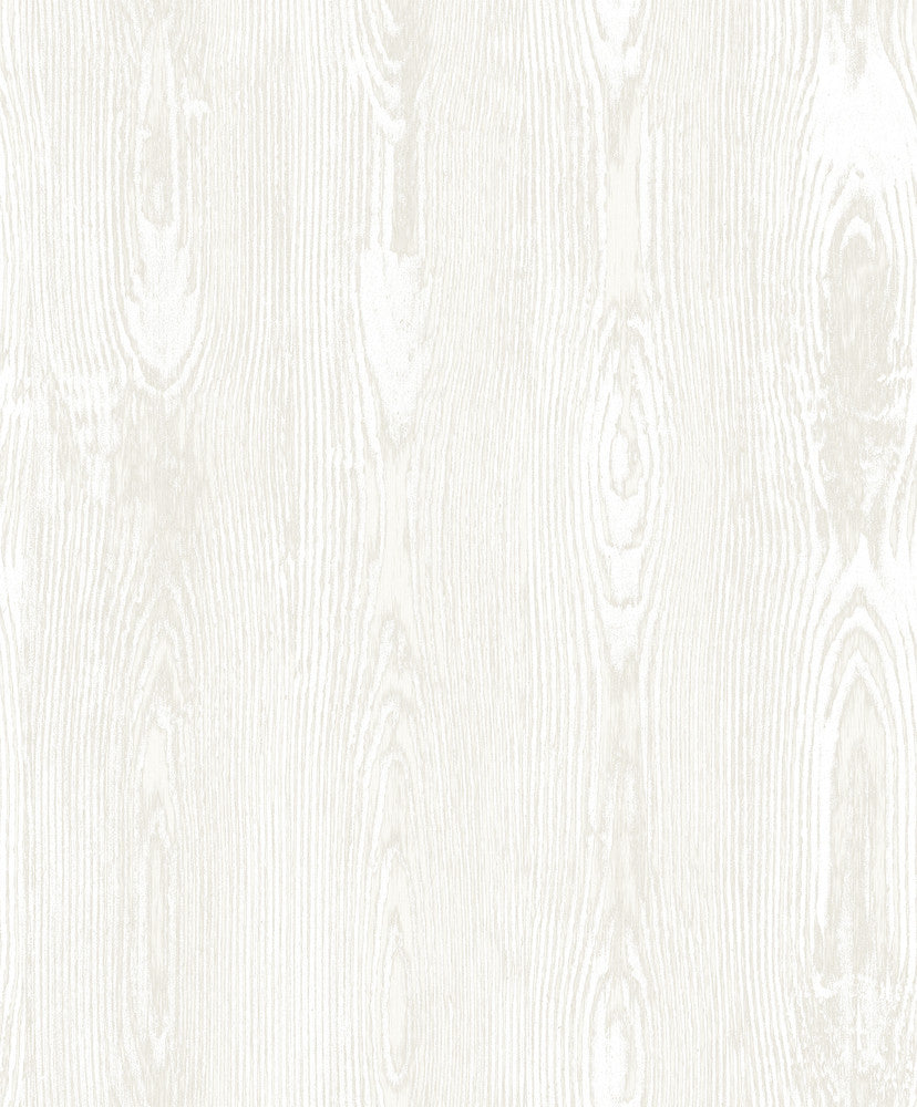 Jaxson White Faux Wood Wallpaper by Brewster Textural Essentials Covers about 57.8 square feet 21-in by 33-ft long roll Unpasted 12.6 - Fabric Carolina -
