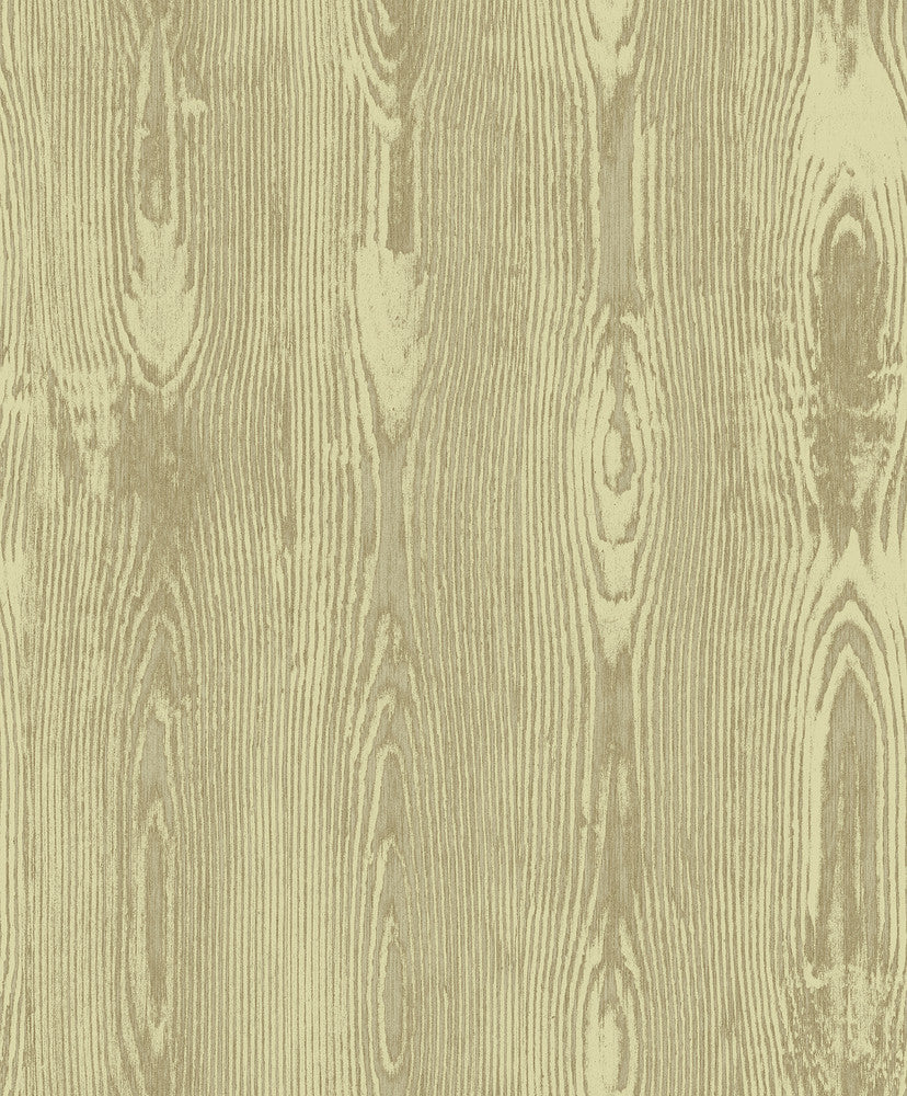 Jaxson Gold Faux Wood Wallpaper by Brewster Textural Essentials Covers about 57.8 square feet 21-in by 33-ft long roll Unpasted 12.6 - Fabric Carolina -