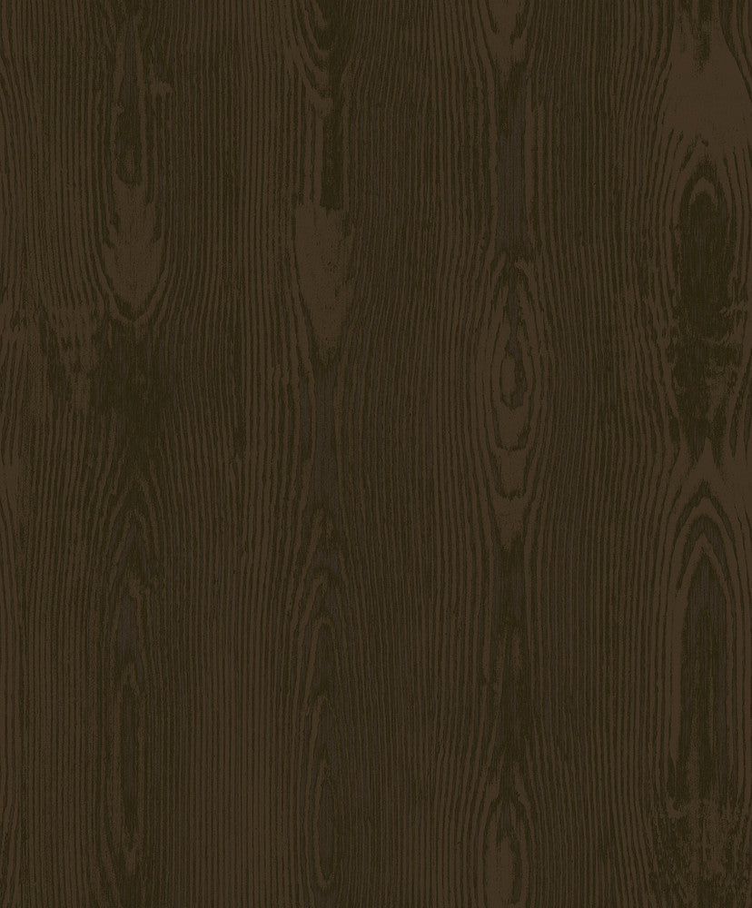 Jaxson Brown Faux Wood Wallpaper by Brewster Textural Essentials Covers about 57.8 square feet 21-in by 33-ft long roll Unpasted 12.6 - Fabric Carolina -