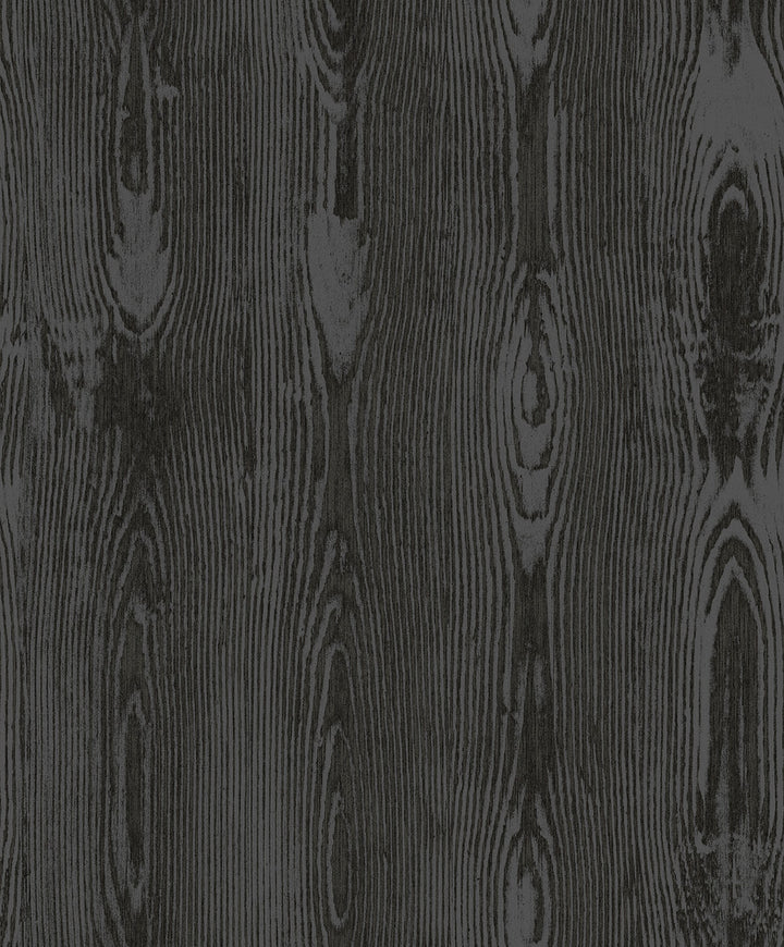 Jaxson Metallic Faux Wood Wallpaper by Brewster Textural Essentials Covers about 57.8 square feet 21-in by 33-ft long roll Unpasted 12.6 - Fabric Carolina -