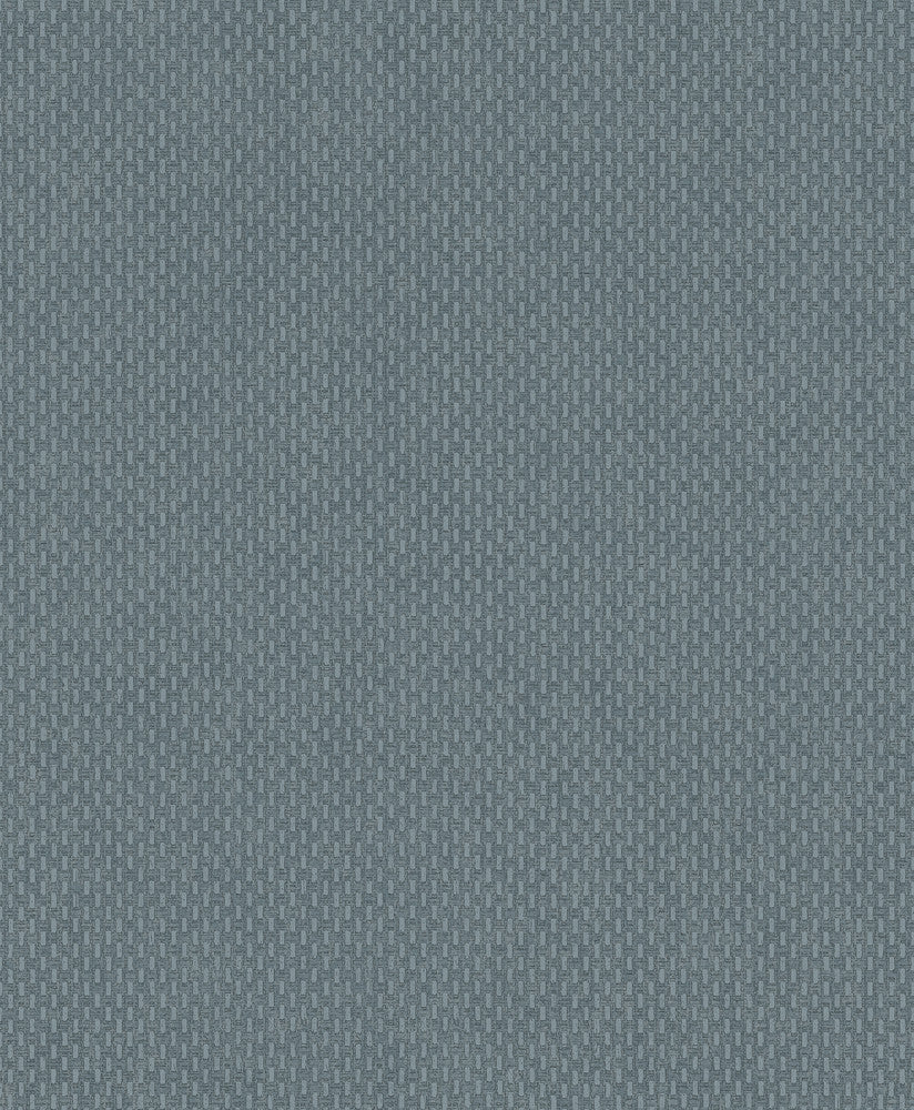 Pearson Teal Distressed Geometric Wallpaper by Brewster Textural Essentials Covers about 57.8 square feet 21-in by 33-ft long roll Unpasted 25.2 - Fabric Carolina -