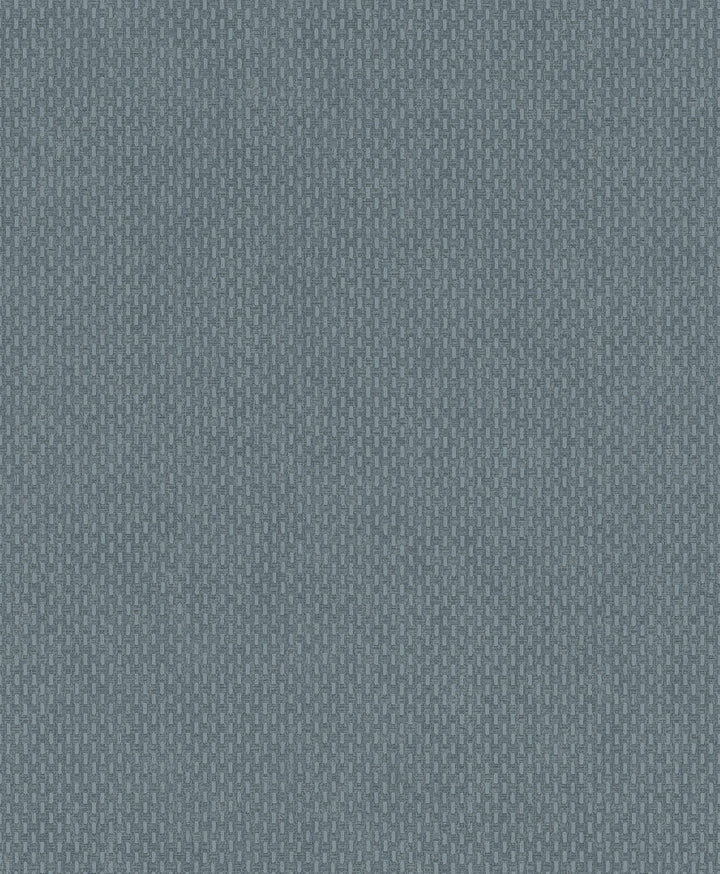 Pearson Teal Distressed Geometric Wallpaper by Brewster Textural Essentials Covers about 57.8 square feet 21-in by 33-ft long roll Unpasted 25.2 - Fabric Carolina -
