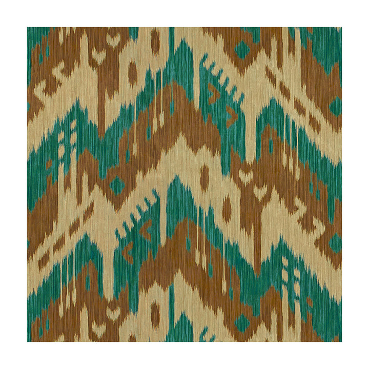 Abrbandi Turquoise by Kravet Design Fabric MUSEUM OF NEW MEXICO VISCOSE - 60%;FLAX - 26%;NYLON - 7%;POLYESTER - 7% Italy LIGHT Horizontal: 27 and Vertical: 24 53 - Fabric Carolina -