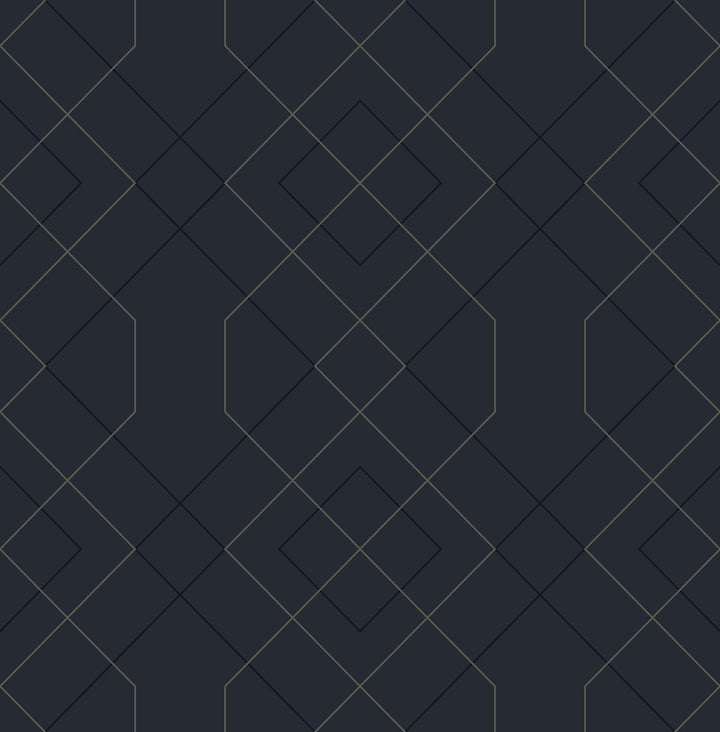 Ballard Indigo Geometric Wallpaper by A-Street Prints Scott Living Covers about 56.4 square feet 20.5-in by 33-ft long roll Unpasted 10.4 - Fabric Carolina -