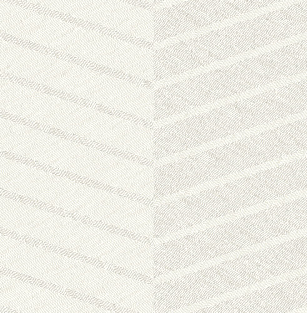 Aspen White Chevron Wallpaper by A-Street Prints Scott Living Covers about 56.4 square feet 20.5-in by 33-ft long roll Unpasted 20.8 - Fabric Carolina -