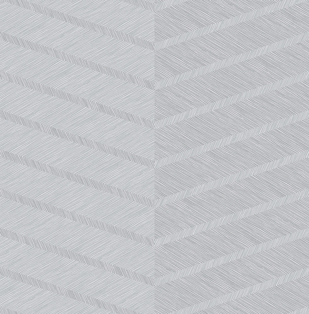 Aspen Grey Chevron Wallpaper by A-Street Prints Scott Living Covers about 56.4 square feet 20.5-in by 33-ft long roll Unpasted 20.8 - Fabric Carolina -