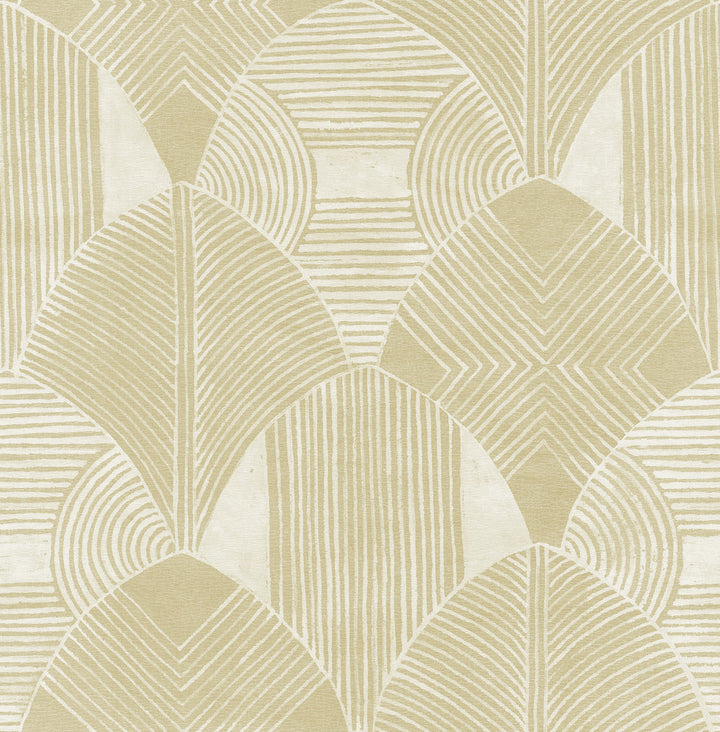 Westport Coffee Geometric Wallpaper by A-Street Prints Scott Living Covers about 56.4 square feet 20.5-in by 33-ft long roll Unpasted 20.8 - Fabric Carolina -