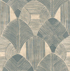 Westport Teal Geometric Wallpaper by A-Street Prints