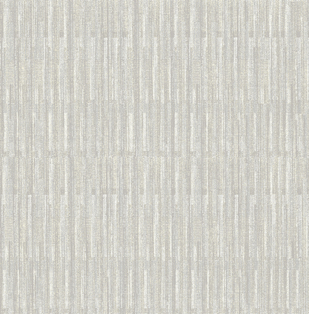 Brixton Light Grey Grey Texture Wallpaper by A-Street Prints Scott Living Covers about 56.4 square feet 20.5-in by 33-ft long roll Unpasted 10.4 - Fabric Carolina -
