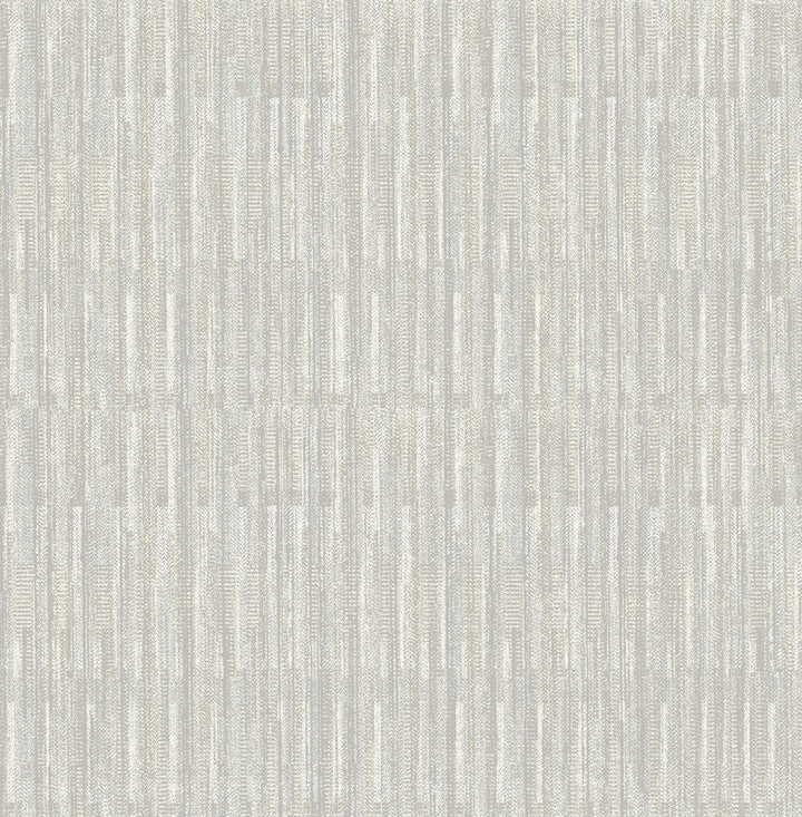 Brixton Light Grey Grey Texture Wallpaper by A-Street Prints Scott Living Covers about 56.4 square feet 20.5-in by 33-ft long roll Unpasted 10.4 - Fabric Carolina -