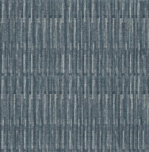 Brixton Indigo Texture Wallpaper by A-Street Prints