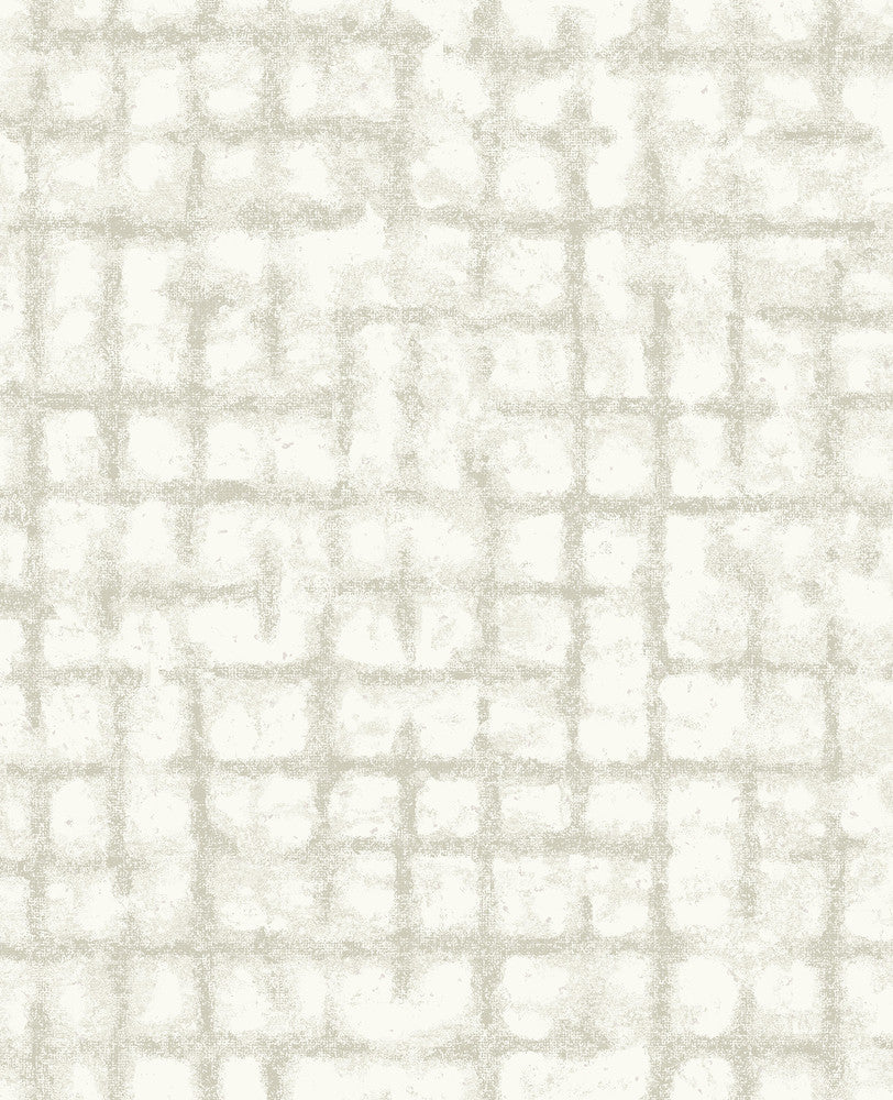 Shea Gold Distressed Geometric Wallpaper by A-Street Prints Scott Living Covers about 56.4 square feet 20.5-in by 33-ft long roll Unpasted 25.2 - Fabric Carolina -