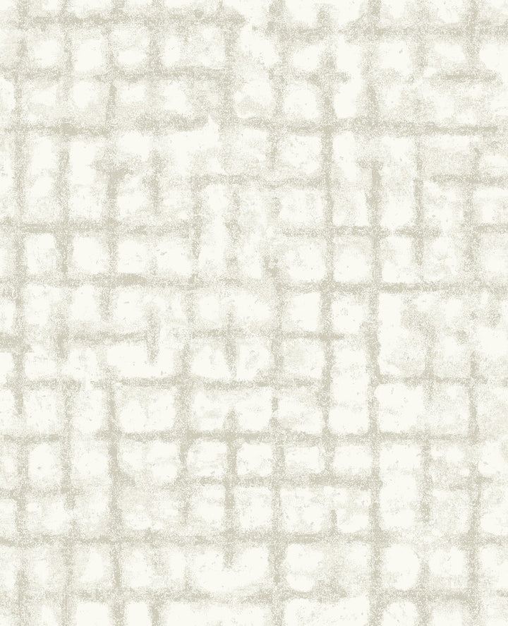 Shea Gold Distressed Geometric Wallpaper by A-Street Prints Scott Living Covers about 56.4 square feet 20.5-in by 33-ft long roll Unpasted 25.2 - Fabric Carolina -