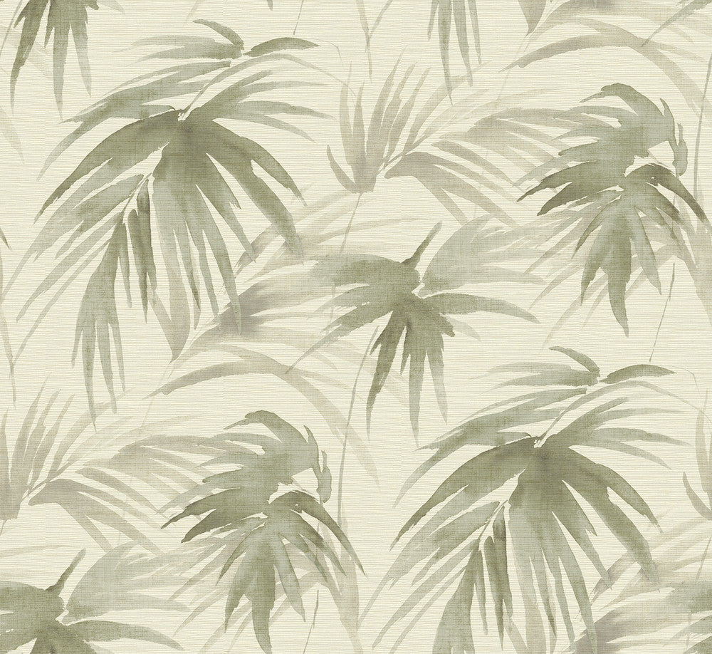 Darlana Sage Grasscloth Wallpaper by A-Street Prints Scott Living Covers about 68 square feet 34-in by 24-ft long roll Unpasted 31.1 - Fabric Carolina -