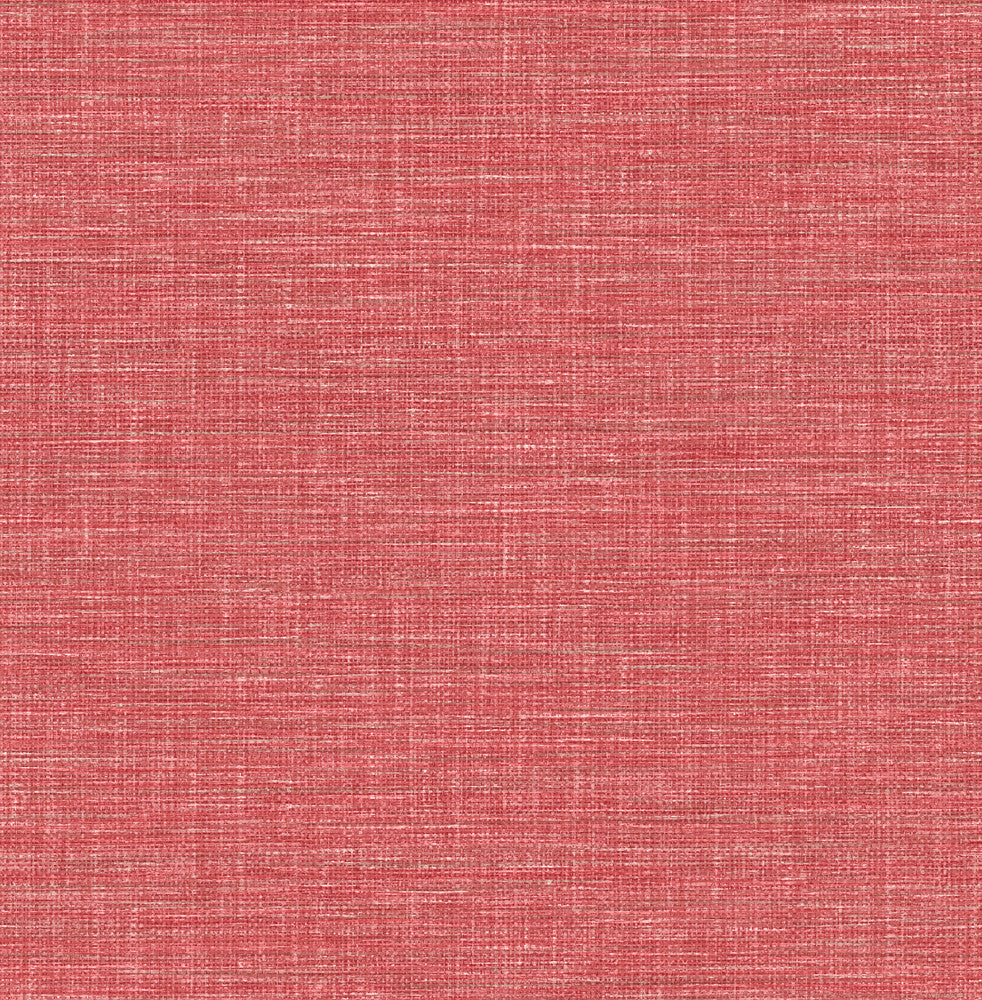 Exhale Coral Woven Texture Wallpaper by A-Street Prints Pacifica Covers about 56.4 square feet 20.5-in by 33-ft long roll Unpasted 20.9 - Fabric Carolina -