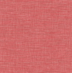 Exhale Coral Woven Texture Wallpaper by A-Street Prints