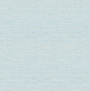 Agave Blue Imitation Grasscloth Wallpaper by A-Street Prints
