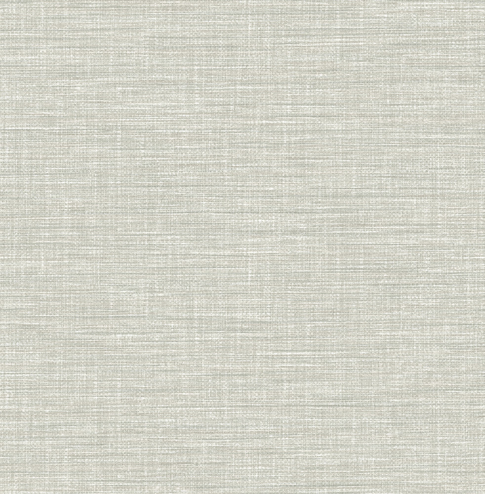 Exhale Grey Woven Texture Wallpaper by A-Street Prints Pacifica Covers about 56.4 square feet 20.5-in by 33-ft long roll Unpasted 20.9 - Fabric Carolina -