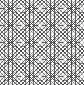 Lisbeth Black Geometric Lattice Wallpaper by A-Street Prints