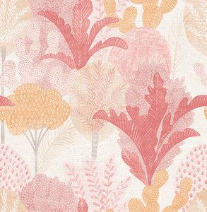 Ari Pink Desert Oasis Wallpaper by A-Street Prints