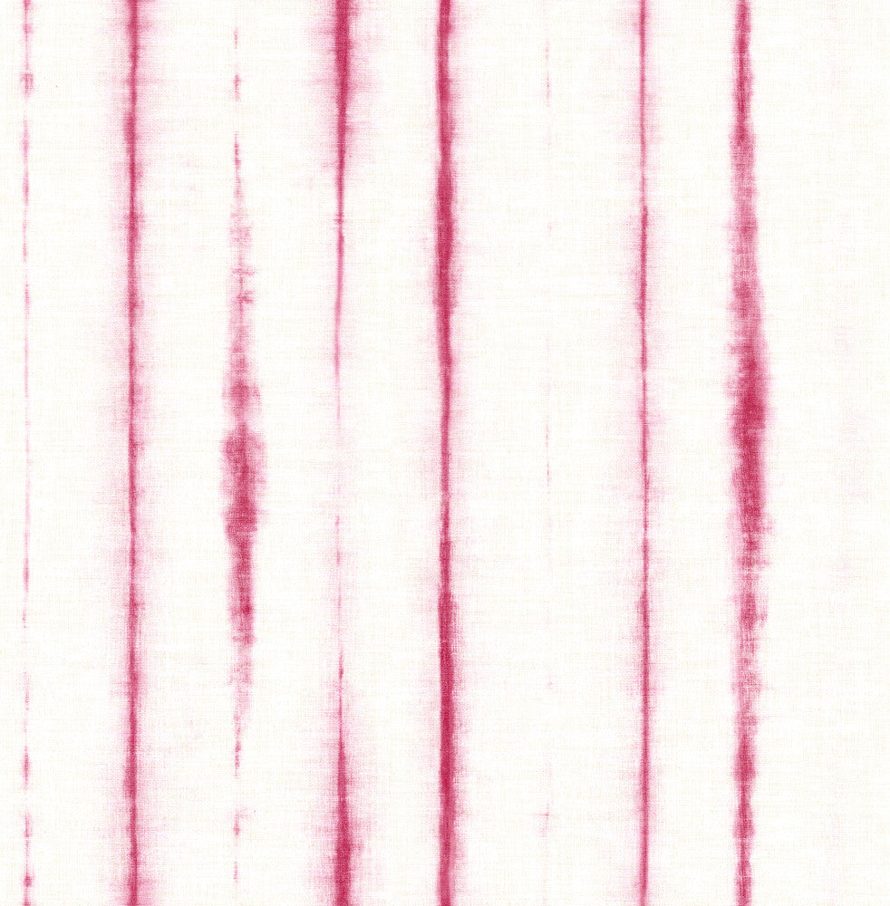 Orleans Pink Shibori Faux Linen Wallpaper by A-Street Prints Pacifica Covers about 56.4 square feet 20.5-in by 33-ft long roll Unpasted 0 - Fabric Carolina -