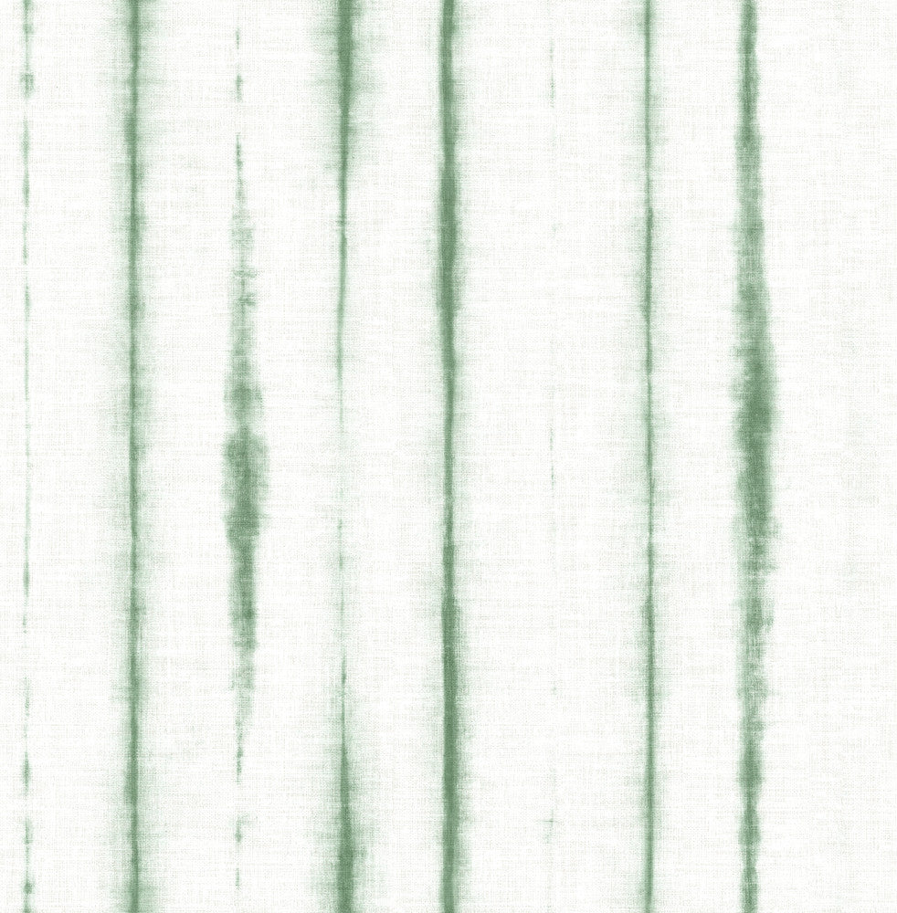 Orleans Green Shibori Faux Linen Wallpaper by A-Street Prints Pacifica Covers about 56.4 square feet 20.5-in by 33-ft long roll Unpasted 0 - Fabric Carolina -