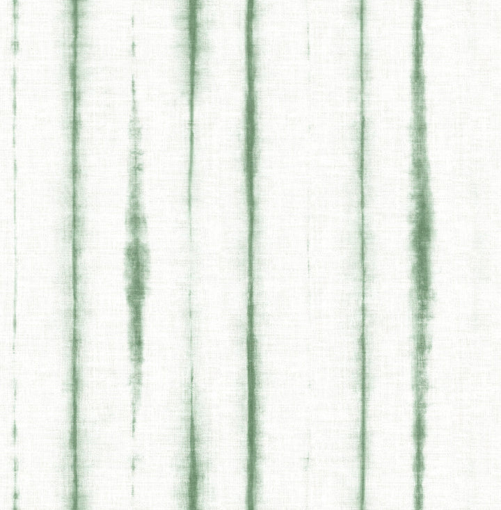 Orleans Green Shibori Faux Linen Wallpaper by A-Street Prints Pacifica Covers about 56.4 square feet 20.5-in by 33-ft long roll Unpasted 0 - Fabric Carolina -