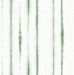 Orleans Green Shibori Faux Linen Wallpaper by A-Street Prints