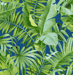 Alfresco Jade Tropical Palm Wallpaper by A-Street Prints