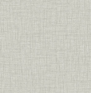 Jocelyn Grey Faux Fabric Wallpaper by A-Street Prints