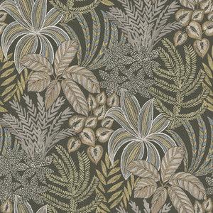 Sumner Brown Woodland Botanical Wallpaper by A-Street Prints