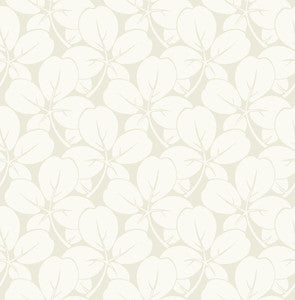 Robert Off White Clover Wallpaper by A-Street Prints