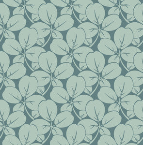 Robert Aqua Clover Wallpaper by A-Street Prints