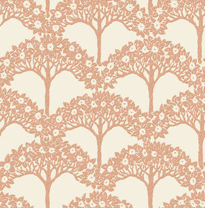 Dawson Rust Magnolia Tree Wallpaper by A-Street Prints