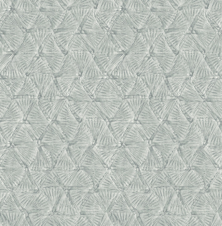 Wright Slate Textured Triangle Wallpaper by A-Street Prints Revival Covers about 56.4 square feet 20.5-in by 33-ft long roll Unpasted 20.9 - Fabric Carolina -