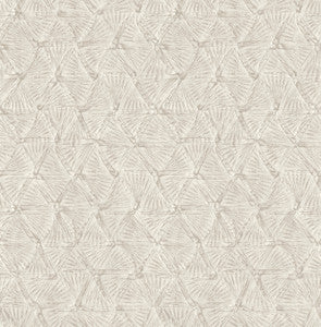 Wright Platinum Textured Triangle Wallpaper by A-Street Prints