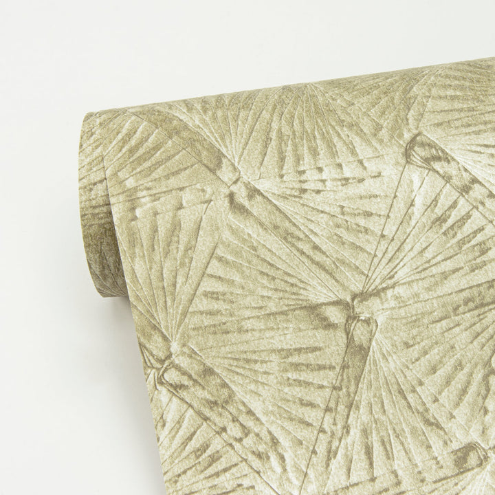 Wright Gold Textured Triangle Wallpaper by A-Street Prints Designer