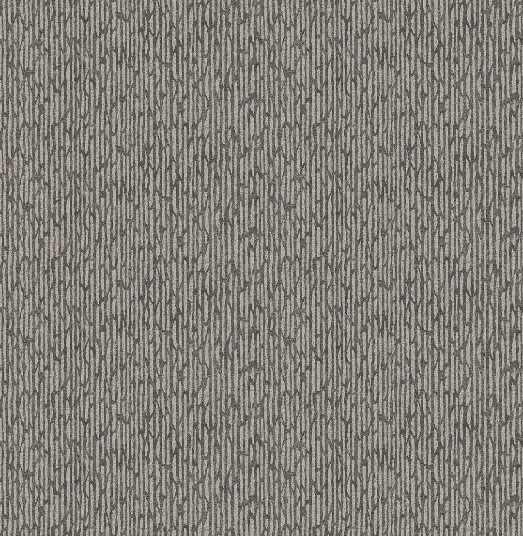 Mackintosh Charcoal Textural Wallpaper by A-Street Prints Designer