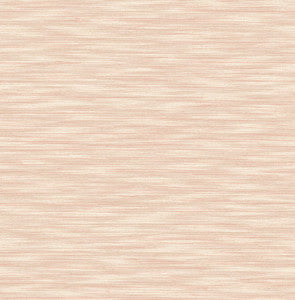 Benson Coral Variegated Stripe Wallpaper by A-Street Prints