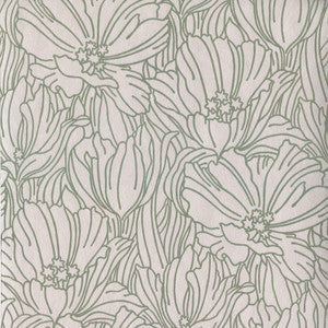Selwyn Flock Sage Floral Wallpaper by A-Street Prints