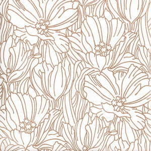 Selwyn Copper Floral Wallpaper by A-Street Prints