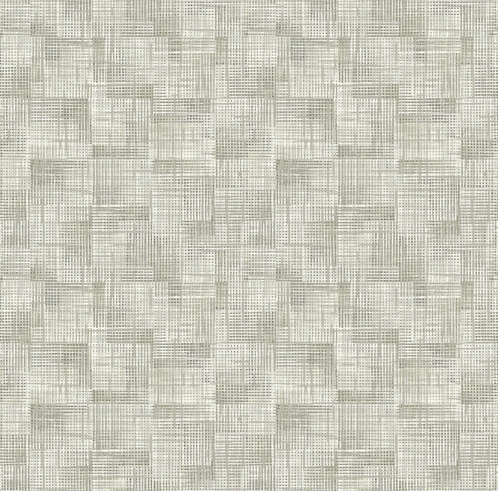 Ting Taupe Abstract Woven Wallpaper by A-Street Prints Dimensions Covers about 60.8 square feet 27-in by 27-ft long roll Unpasted 27 - Fabric Carolina -