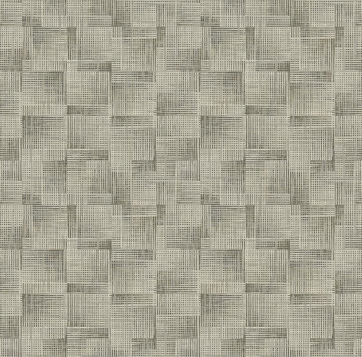 Ting Coffee Abstract Woven Wallpaper by A-Street Prints Dimensions Covers about 60.8 square feet 27-in by 27-ft long roll Unpasted 27 - Fabric Carolina -