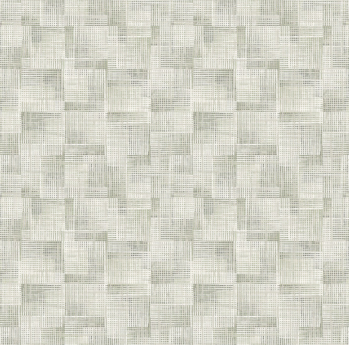 Ting Sage Abstract Woven Wallpaper by A-Street Prints Dimensions Covers about 60.8 square feet 27-in by 27-ft long roll Unpasted 27 - Fabric Carolina -