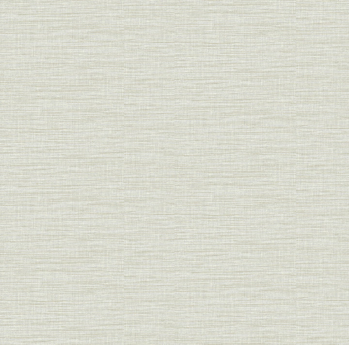 Lela Silver Faux Linen Wallpaper by A-Street Prints Dimensions Covers about 60.8 square feet 27-in by 27-ft long roll Unpasted 0 - Fabric Carolina -