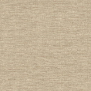 Lela Wheat Faux Linen Wallpaper by A-Street Prints